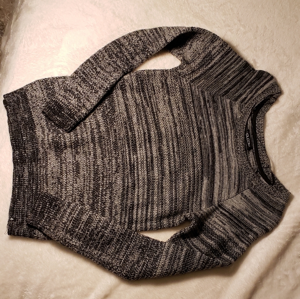 Grey and Black Volcom Sweater